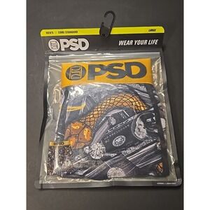 PSD Mamba Money Underwear Mens Multicolor Four-way Stretch Boxer Brief Size‎ L